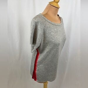 Peyton Jensen‎ Side Stripe Short Sleeve T Shirt